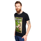 Image produit Super Mario - Yoshi Propaganda Poster T-Shirt Noir