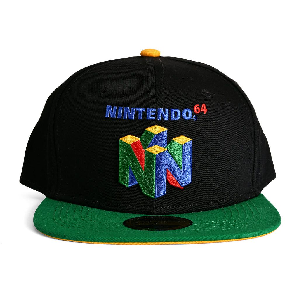 Image produit Nintendo - Casquette Snapback Logo N64