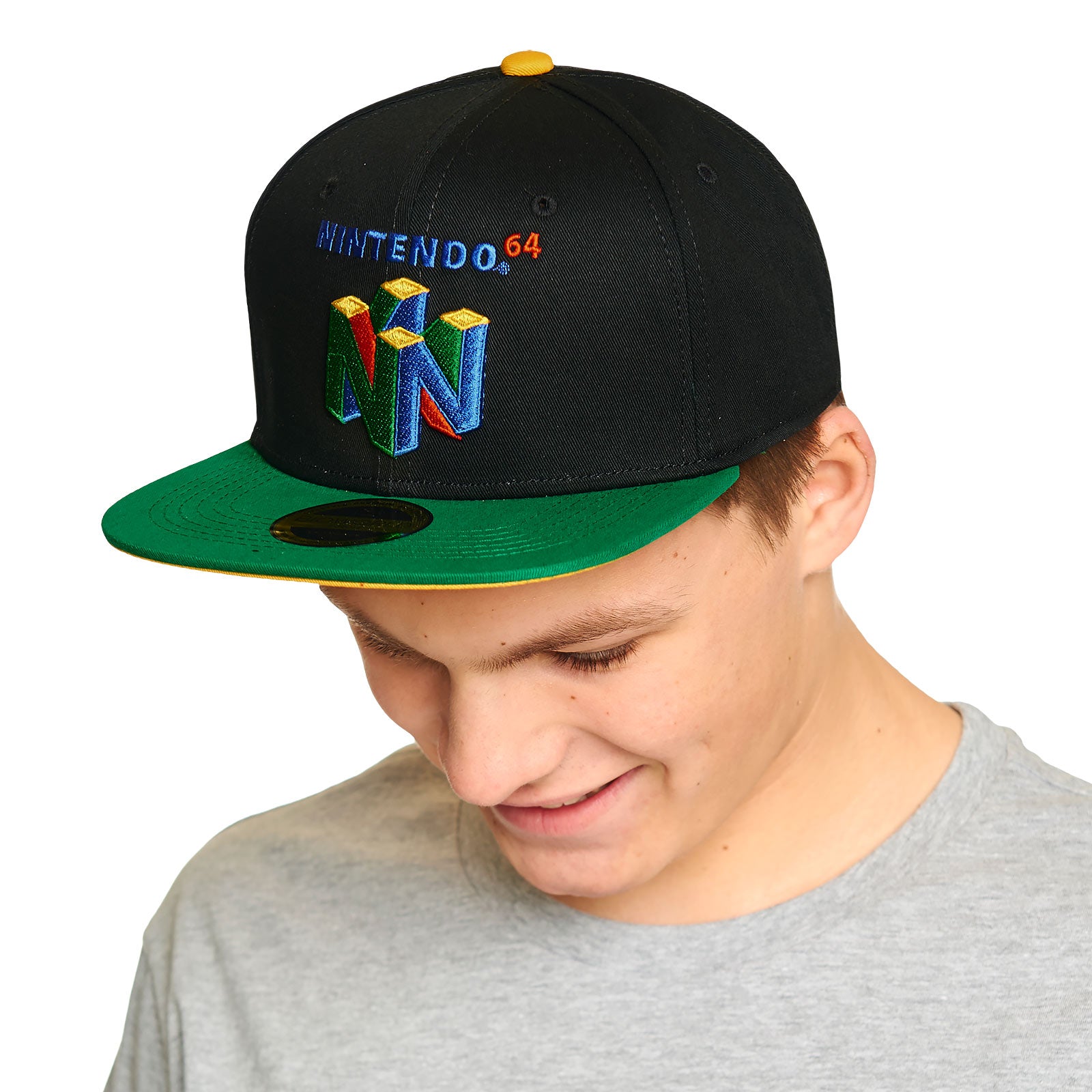 Image produit Nintendo - Casquette Snapback Logo N64