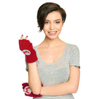 Image produit Super Mario - Gants Logo sans doigts rouge