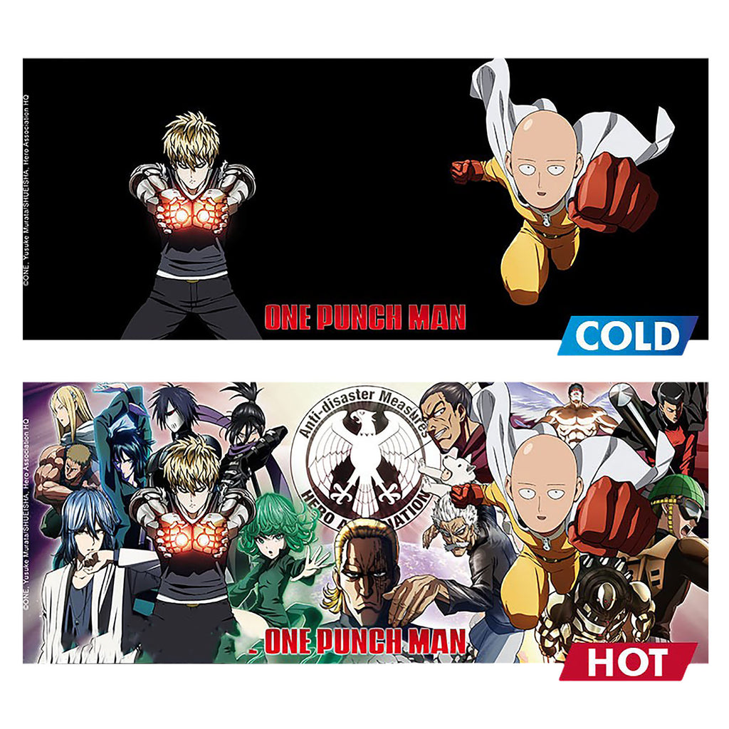 Image produit One Punch Man - Mug à effet thermique Heroes