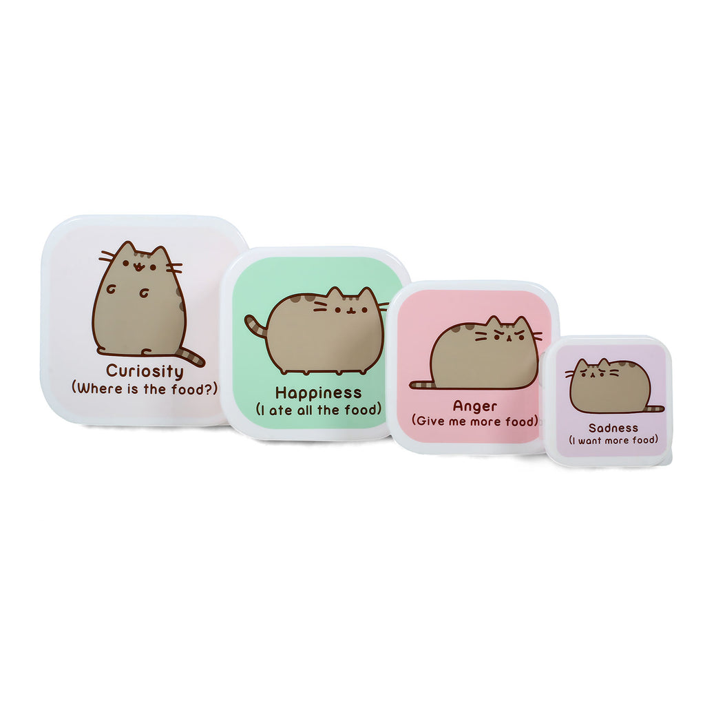 Productafbeelding Pusheen - Lunchbox set van 4 stuks