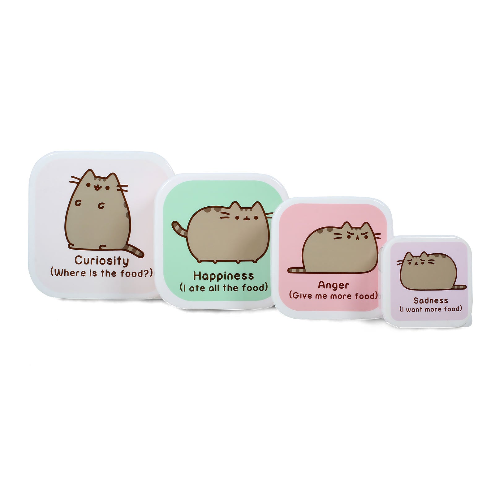 Productafbeelding Pusheen - Lunchbox set van 4 stuks