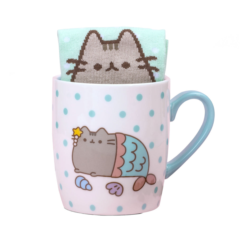 Productafbeelding Pusheen - Zeemeermin Sokken en Beker