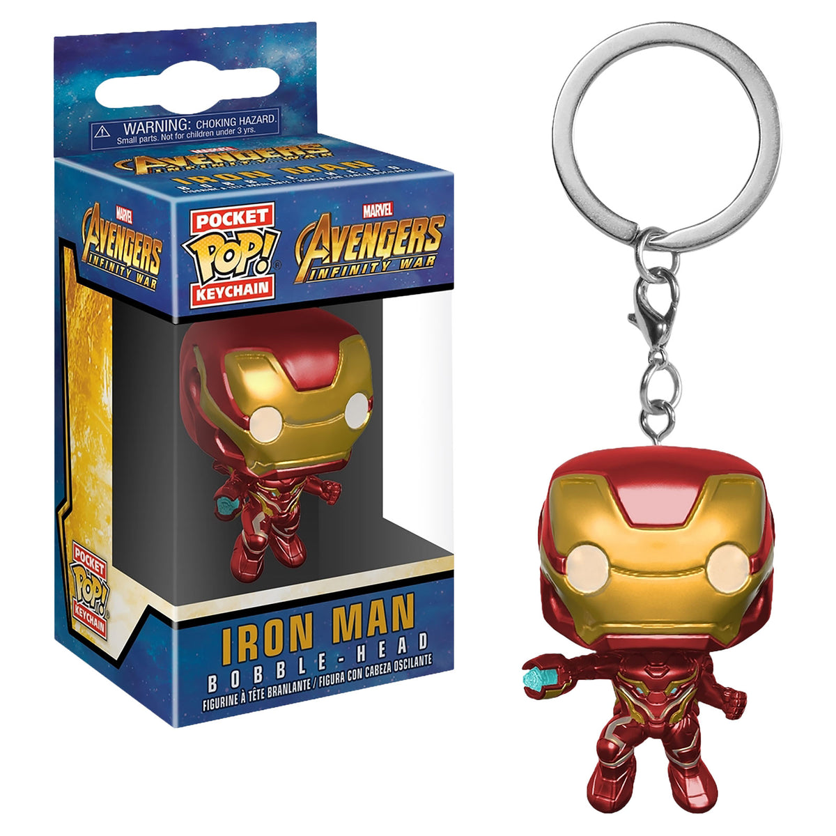 Produktbild Avengers - Iron Man Infinity War Funko Pop Schlüsselanhänger