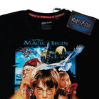 Image produit Harry Potter - T-shirt Poster Pierre Philosophale Noir