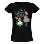 Produktbild Alice im Wunderland - All Mad T-Shirt Damen schwarz