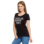 Image produit American Horror Story - T-shirt Logo Femme noir