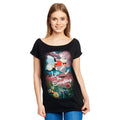 Produktbild Alice im Wunderland - Late T-Shirt Damen Loose Fit schwarz