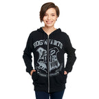 Image produit Harry Potter - Sweat à capuche noir avec blason de Poudlard