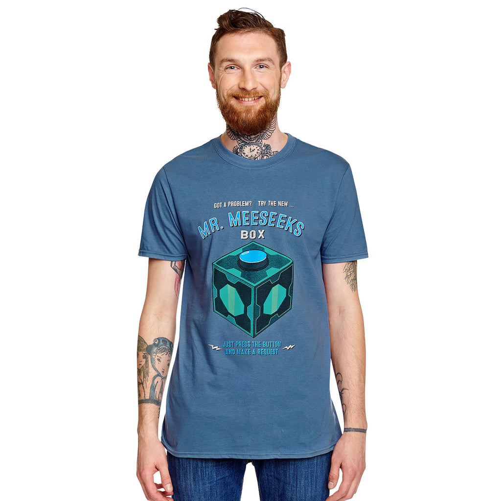 Produktbild Rick and Morty - Mr. Meeseeks Box T-Shirt blau