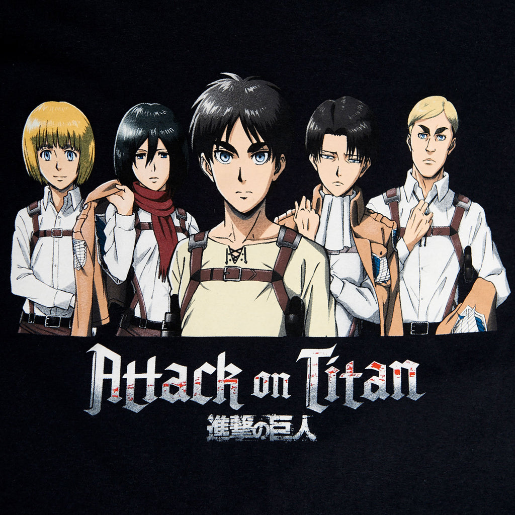 Productafbeelding Attack on Titan - Groep T-shirt