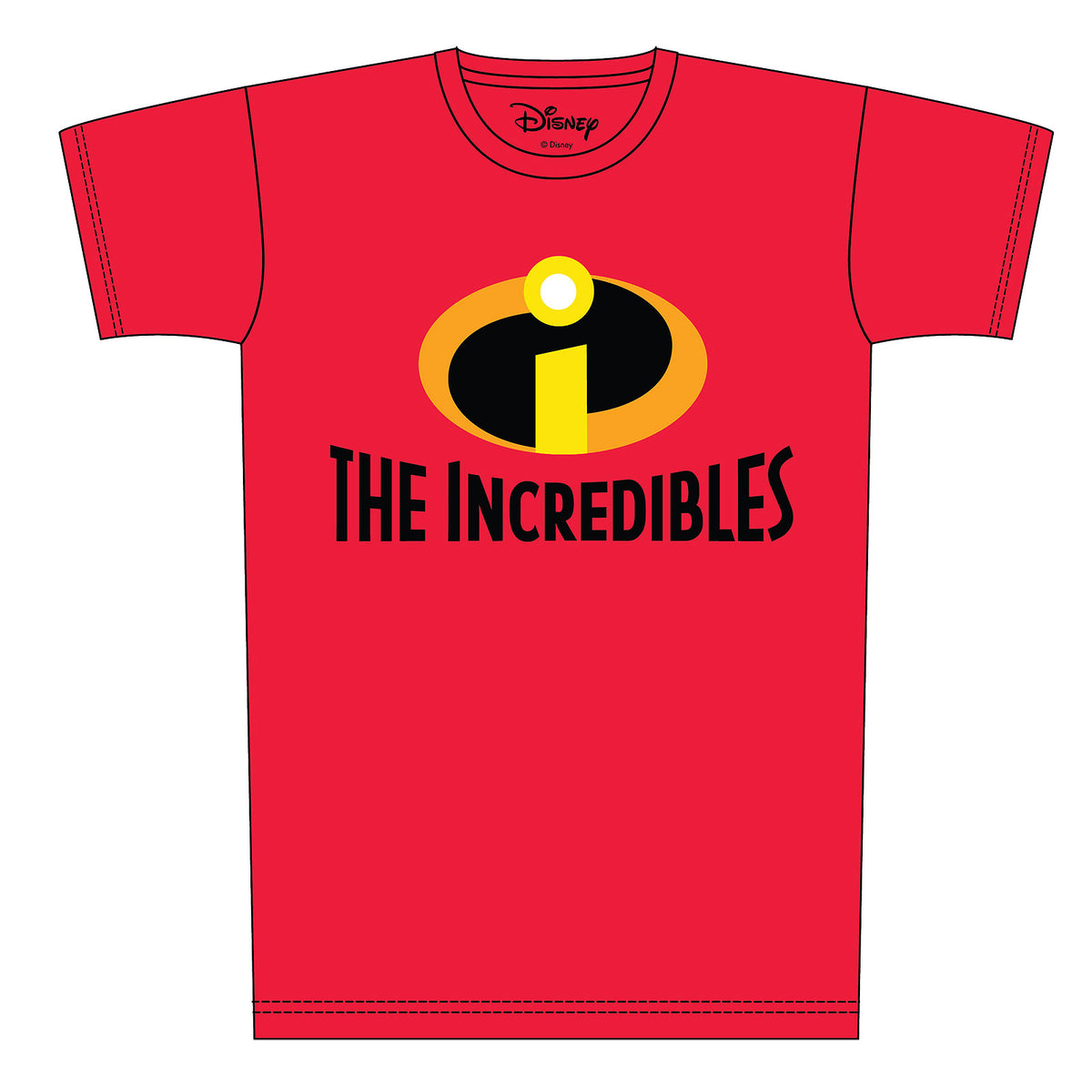 Produktbild The Incredibles - Logo T-Shirt rot
