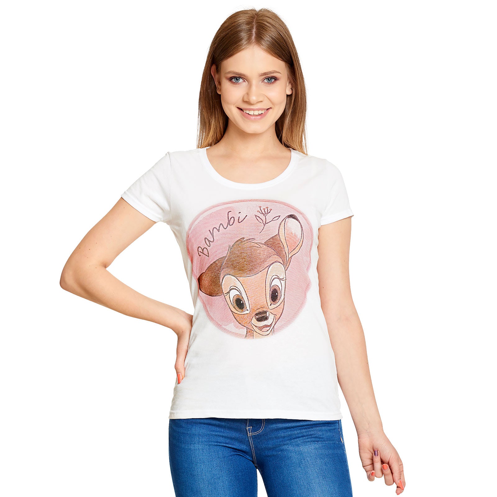 Productafbeelding Bambi T-shirt Dames wit