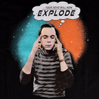 Image produit Big Bang Theory - Sheldon Explode T-shirt femme noir