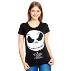 Produktbild Nightmare Before Christmas - Jack Smile T-Shirt Damen schwarz