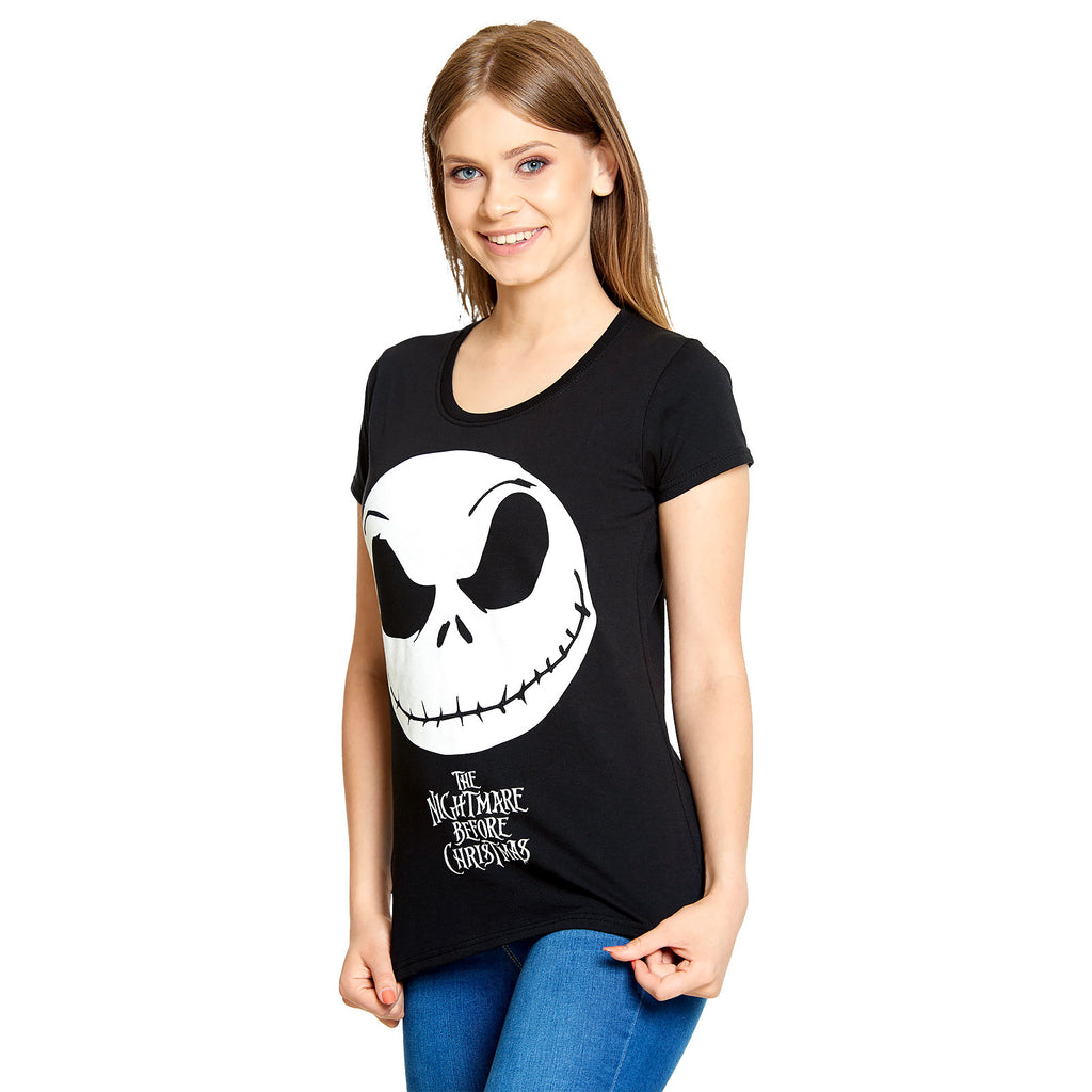 Produktbild Nightmare Before Christmas - Jack Smile T-Shirt Damen schwarz