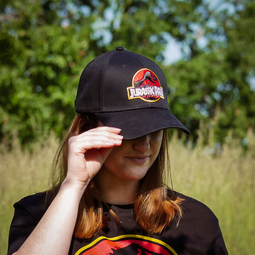 Produktbild Jurassic Park - Movie Logo Basecap schwarz