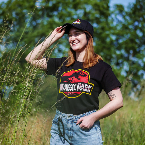 Produktbild Jurassic Park - Movie Logo Basecap schwarz