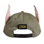 Image produit Zelda - Casquette Snapback avec logo Hyrule et oreilles de Link