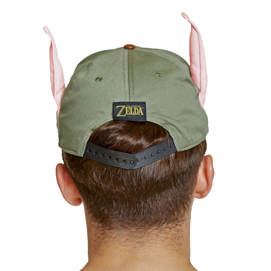 Image produit Zelda - Casquette Snapback avec logo Hyrule et oreilles de Link
