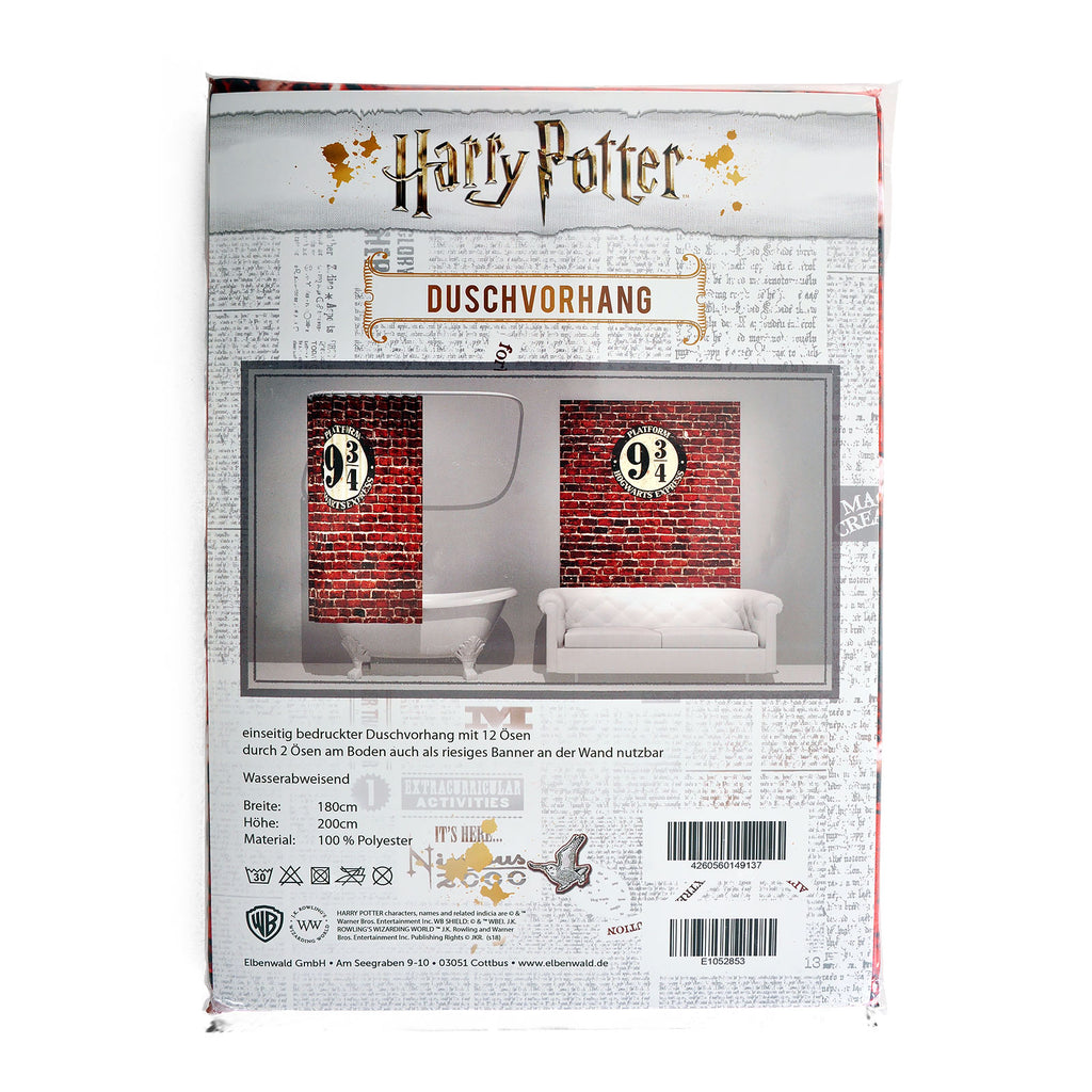 Produktbild Harry Potter - Gleis 9 3/4 Duschvorhang