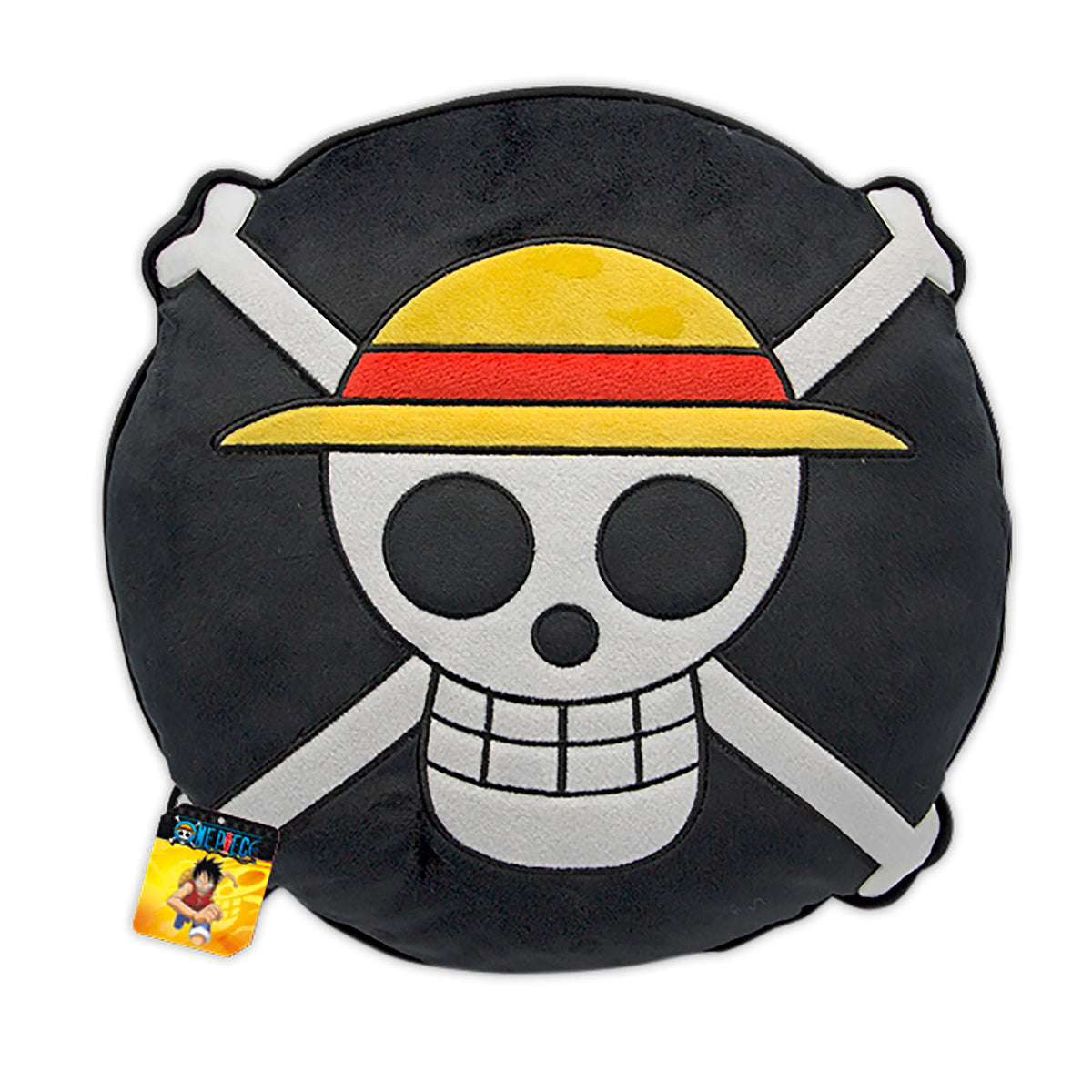 Productafbeelding One Piece - Strohoed Crew Skull Logo Kussen