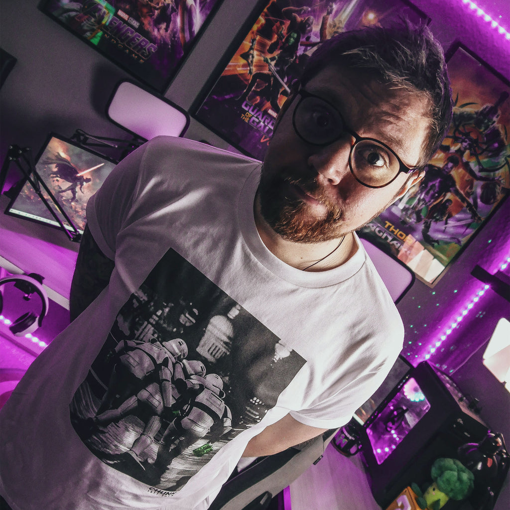 Productafbeelding Imperial Fighters at Night T-Shirt voor Star Wars Fans