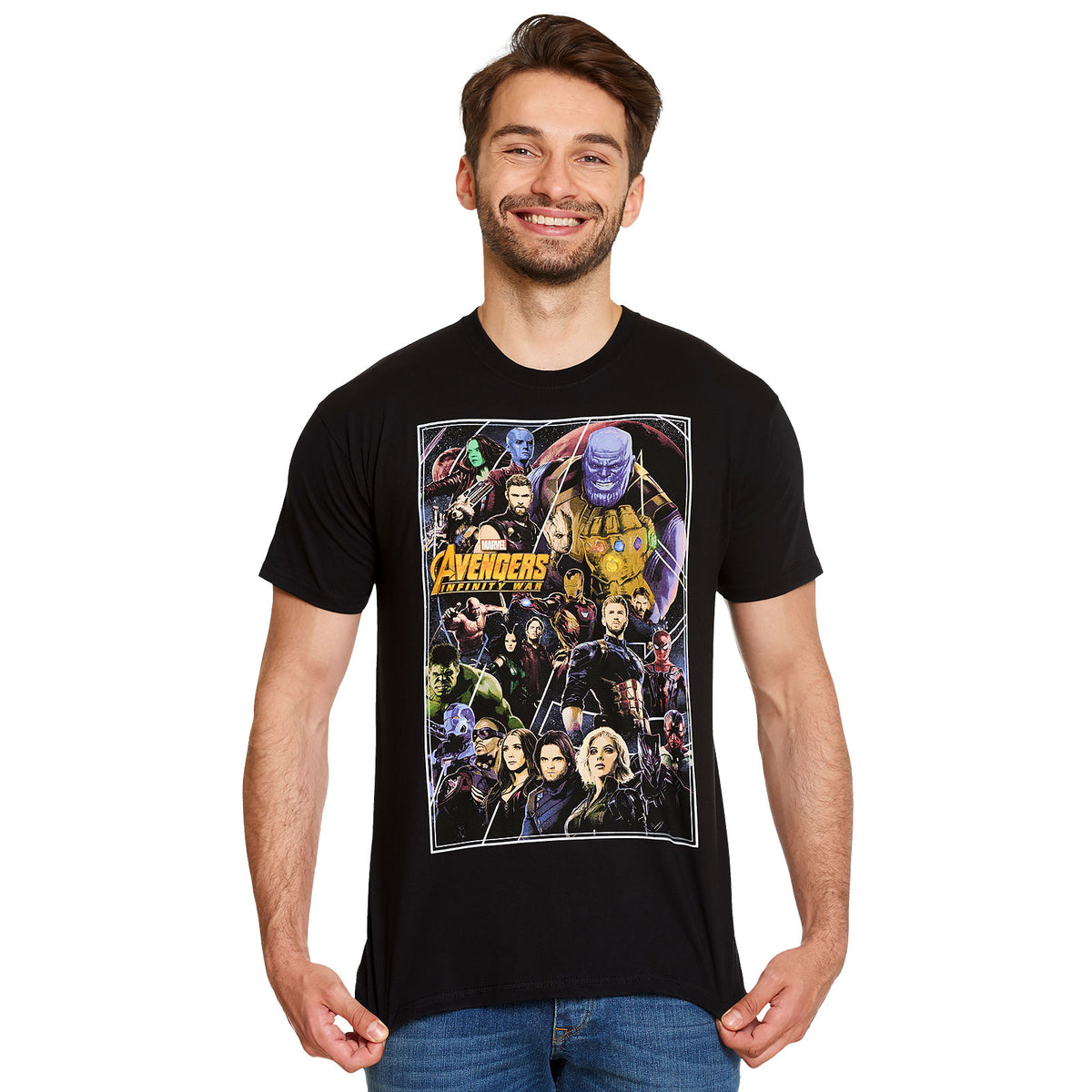 Product image Avengers - Infinity War Poster Collage T-Shirt Black