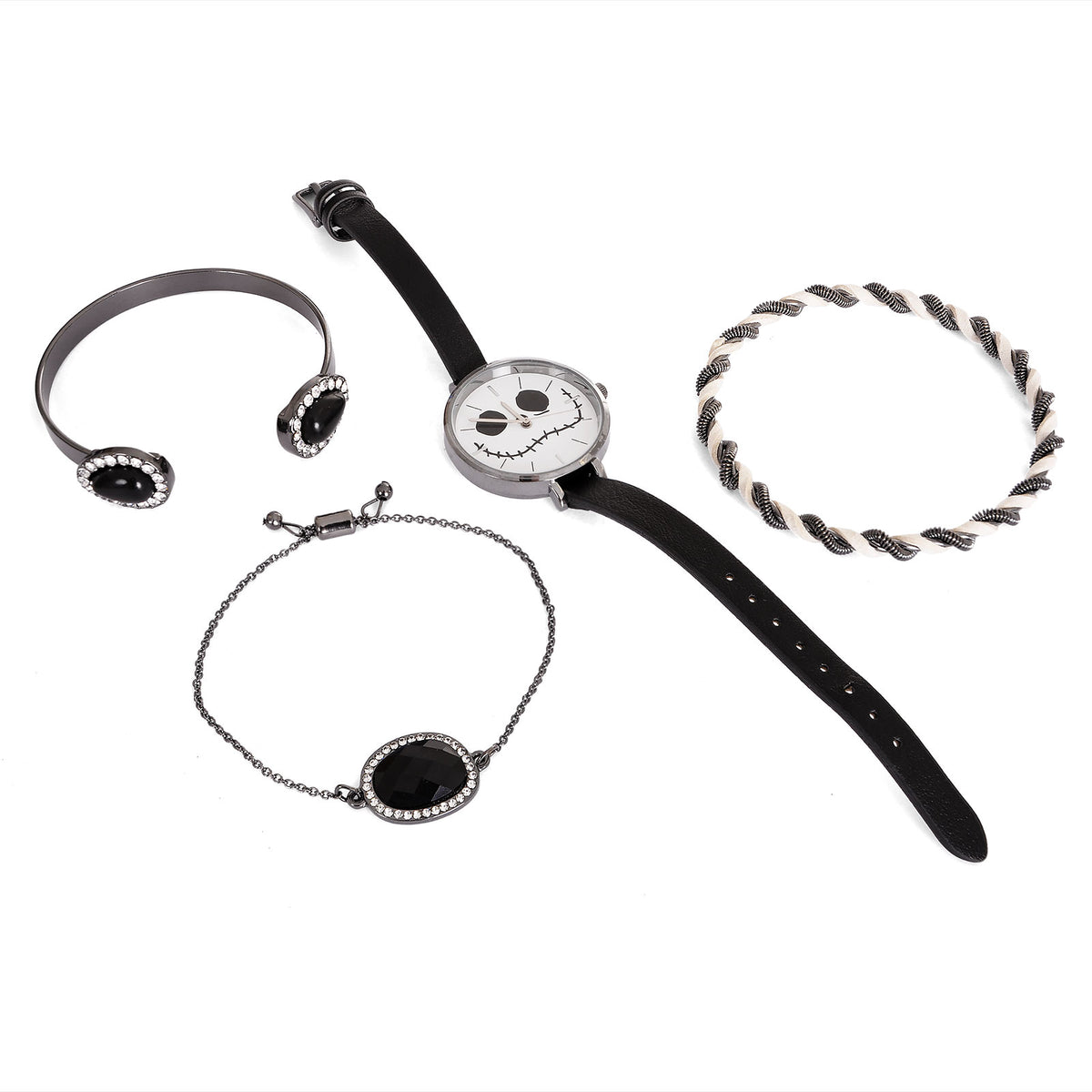 Image produit Nightmare Before Christmas - Montre-bracelet Jack avec ensemble de bijoux