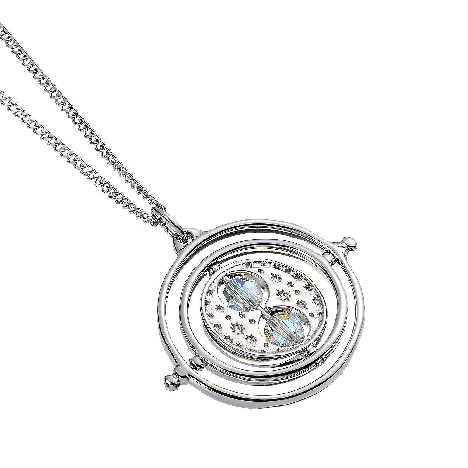 Productafbeelding Harry Potter - Tijdverdrijver Ketting met Kristallen Zilver