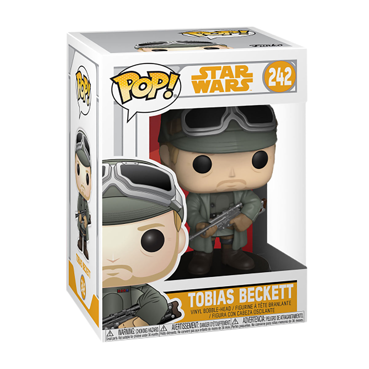 Image produit Star Wars - Tobias Beckett Funko Pop Figurine à tête branlante