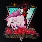 Productafbeelding Deadpool - Unicorn Ride T-shirt zwart