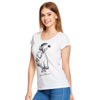 Productafbeelding Sneeuwwitje - Disney Princess Dames T-shirt Wit