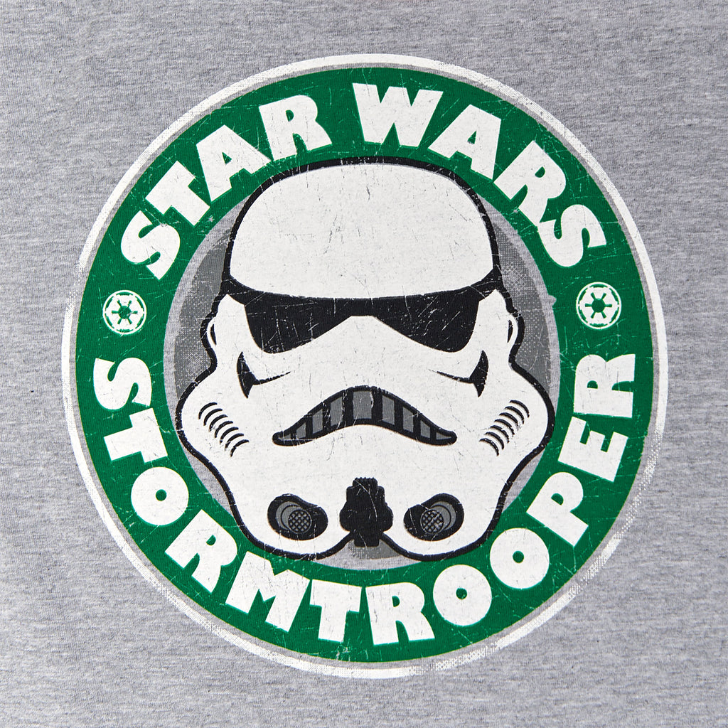 Productafbeelding Star Wars - Stormtrooper Embleem Kinder T-Shirt Grijs