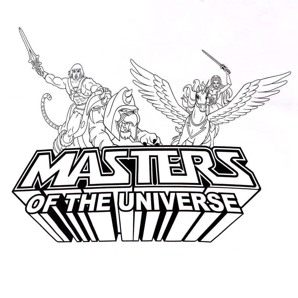 Image produit Masters of the Universe - T-shirt He-Man & She-Ra