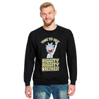 Image produit Rick et Morty - Pull Riggity Wrecked noir