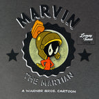 Image produit Looney Tunes - T-shirt Marvin le Martien gris