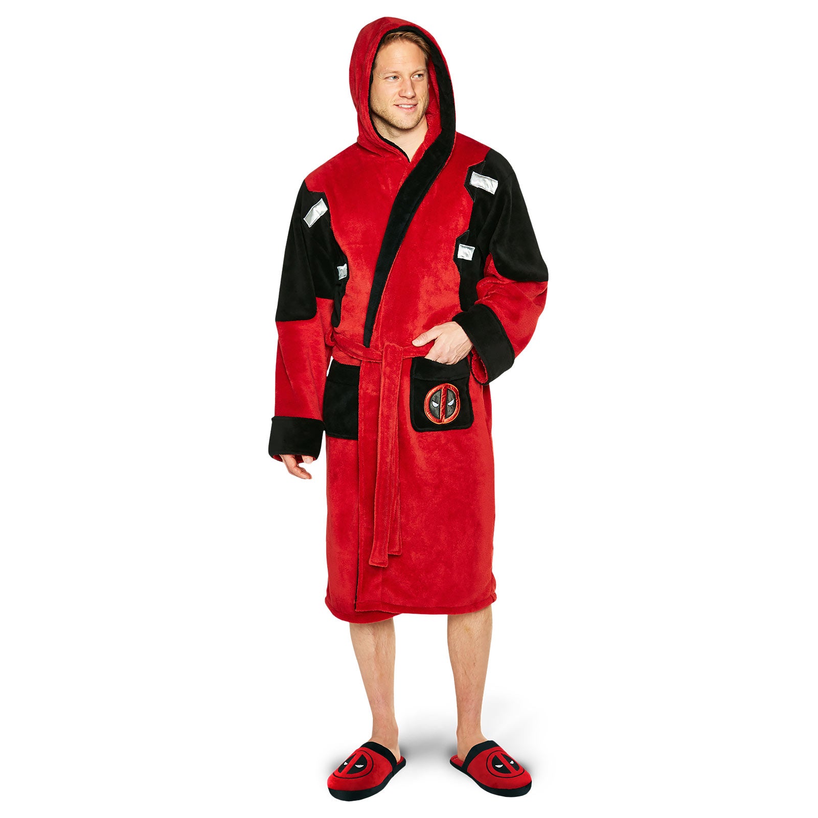 Productafbeelding Deadpool - Logo Pluche Pantoffels