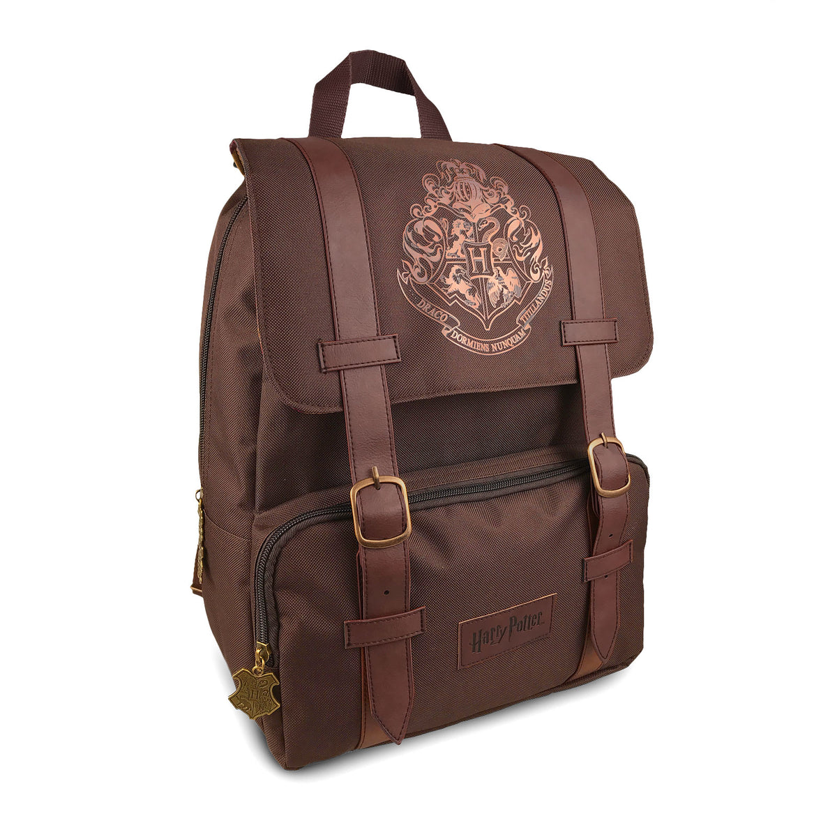 Image produit Harry Potter - Sac à dos marron avec blason de Poudlard