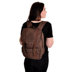 Image produit Harry Potter - Sac à dos marron avec blason de Poudlard