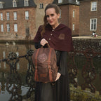 Image produit Harry Potter - Sac à dos marron avec blason de Poudlard