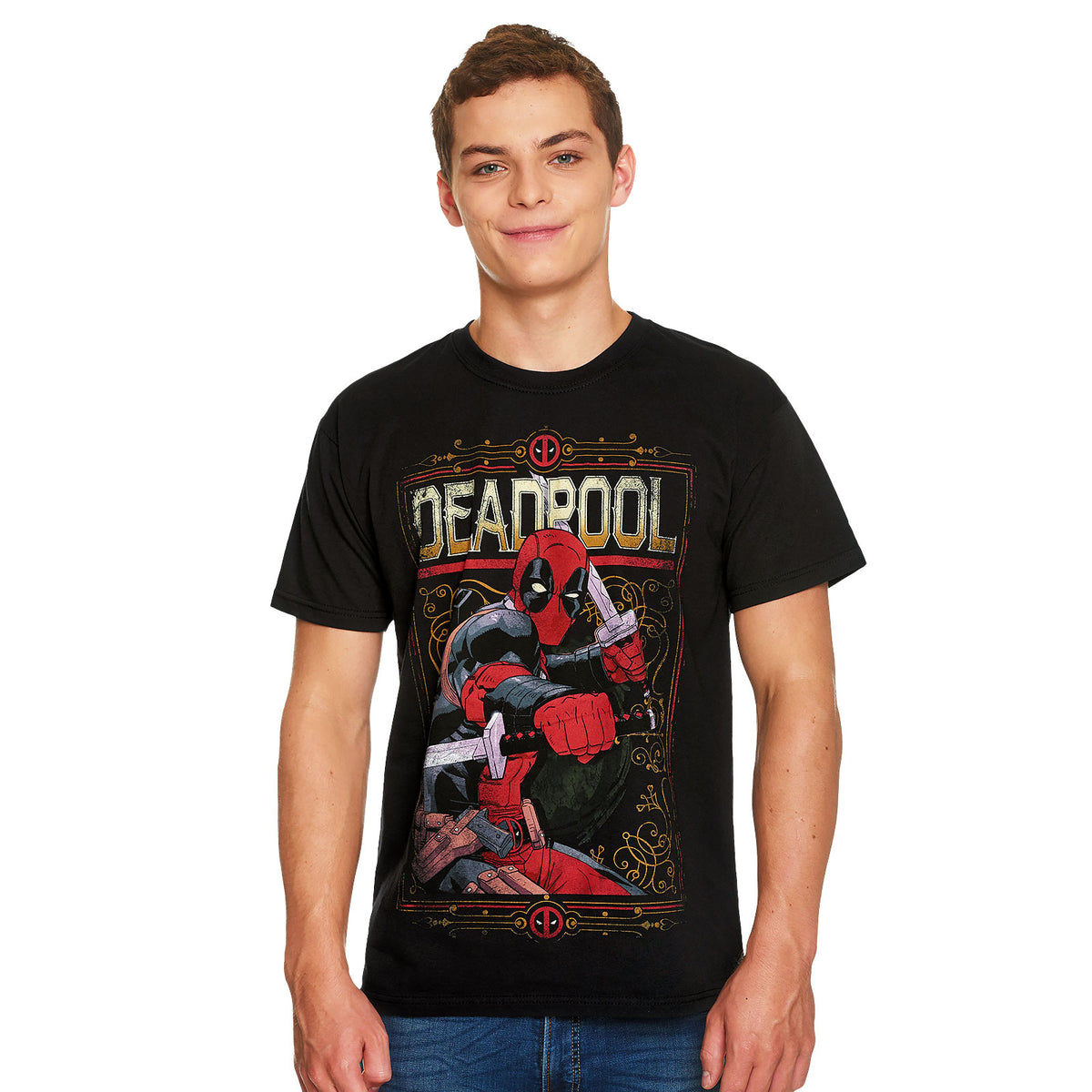 Produktbild Deadpool - Ready to Fight T-Shirt schwarz
