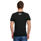 Image produit Zelda - Link Triforce Propaganda Poster T-Shirt noir