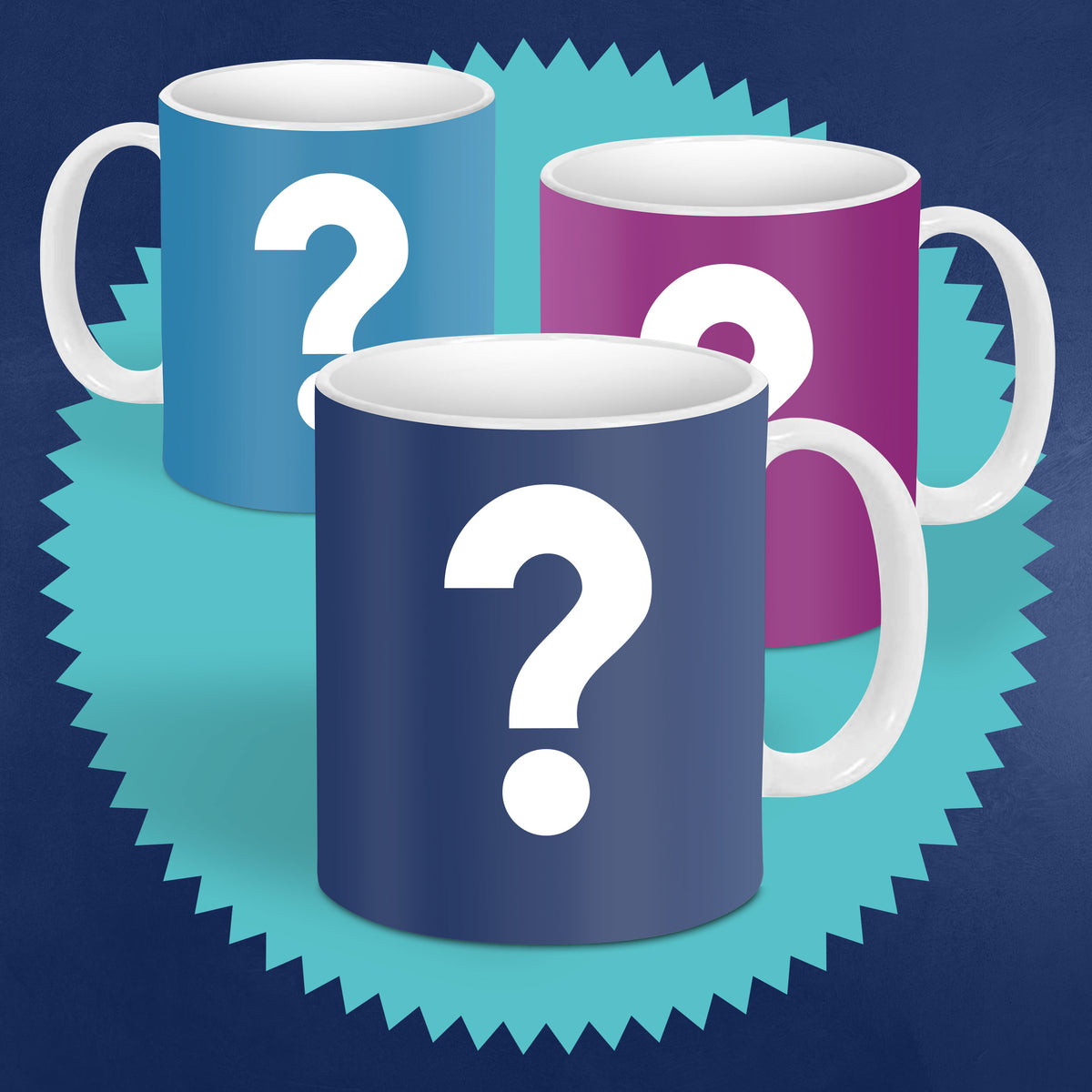 Image produit Set de 3 tasses surprise