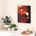 Productafbeelding Heer der Ringen - Gandalf vs. Balrog Wandbeeld met Licht