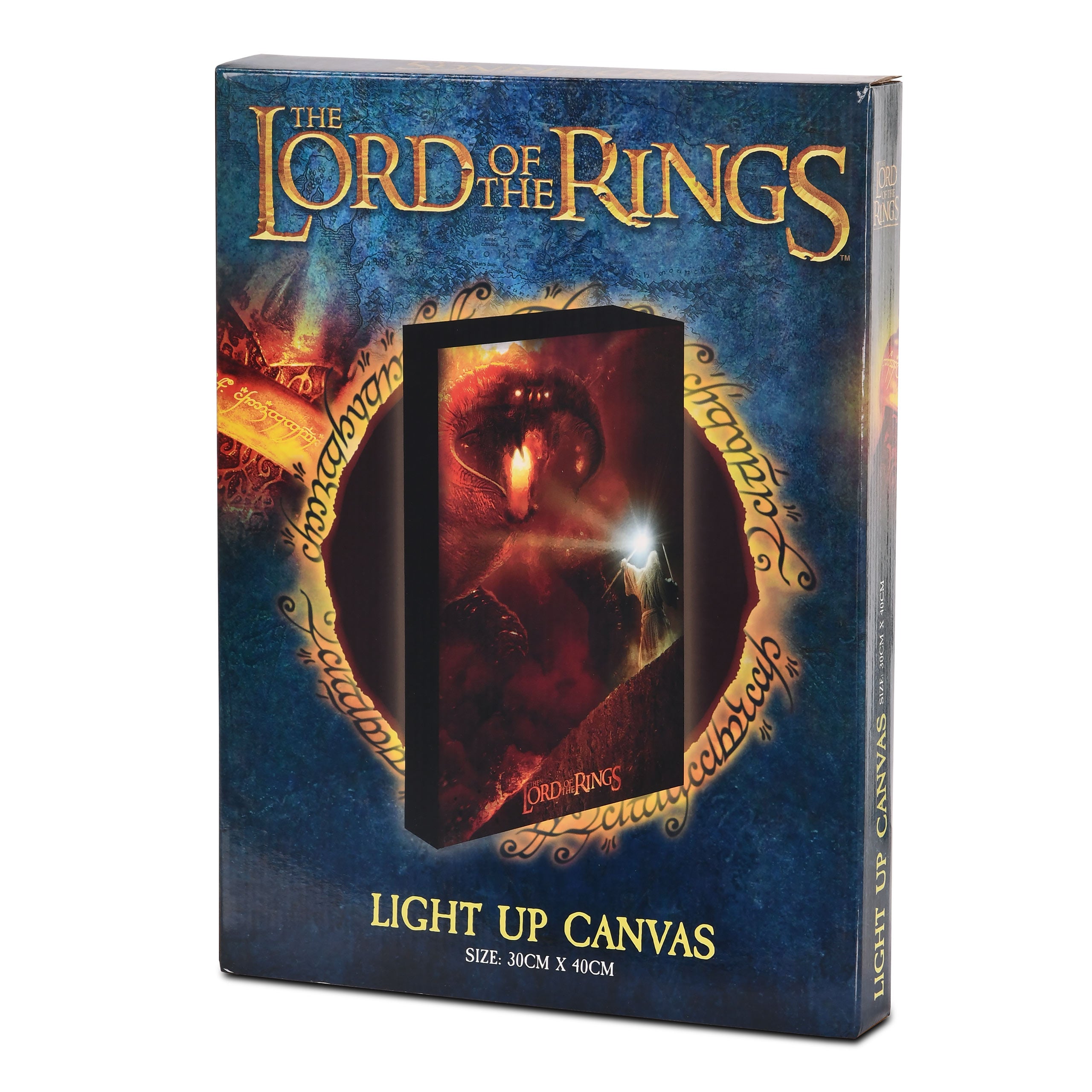 Produktbild Der Herr der Ringe - Gandalf vs. Balrog Wandbild mit Licht