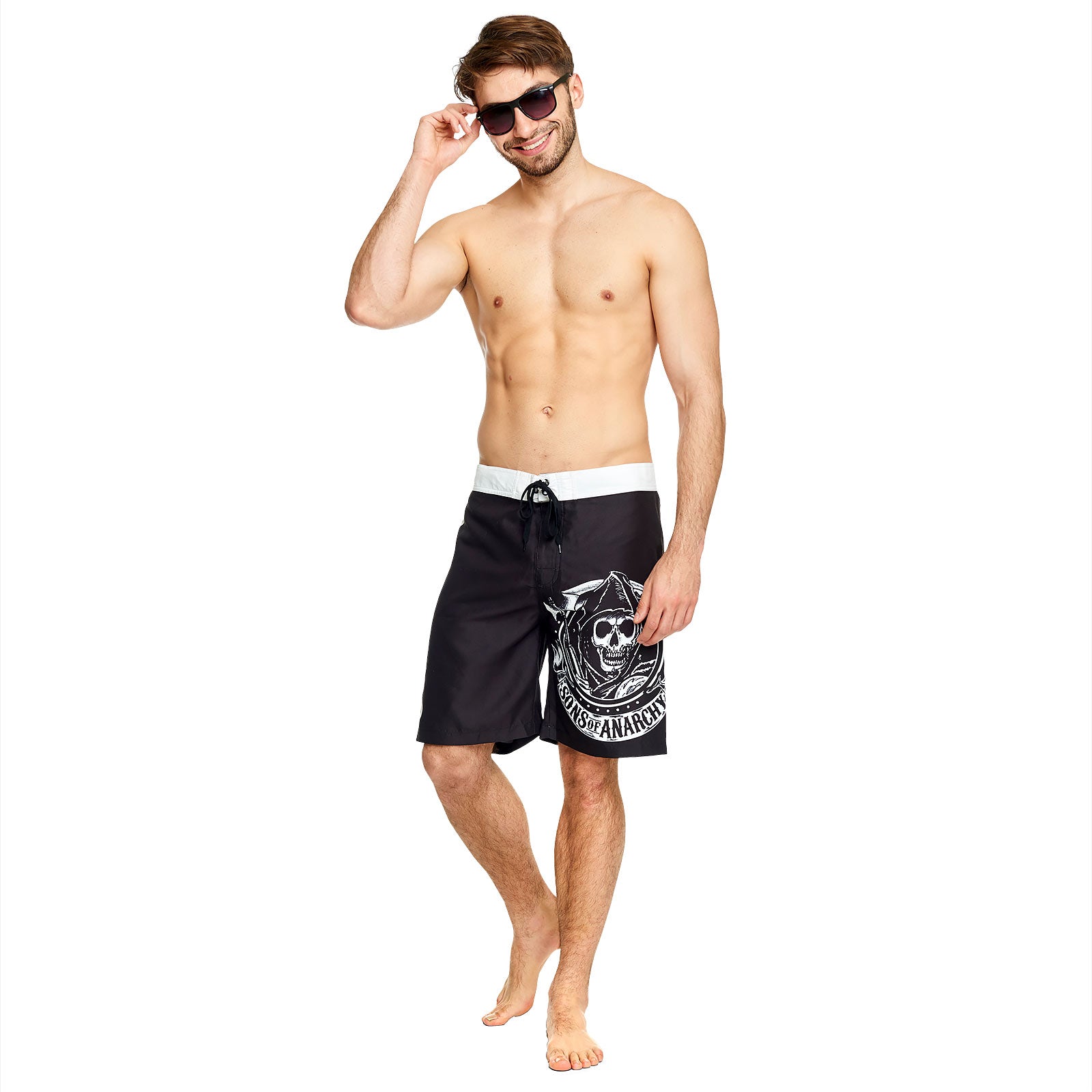 Image produit Sons of Anarchy - Maillot de bain logo Reaper noir