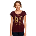 Produktbild Harry Potter - Gleis 9 3/4 T-Shirt Damen rot