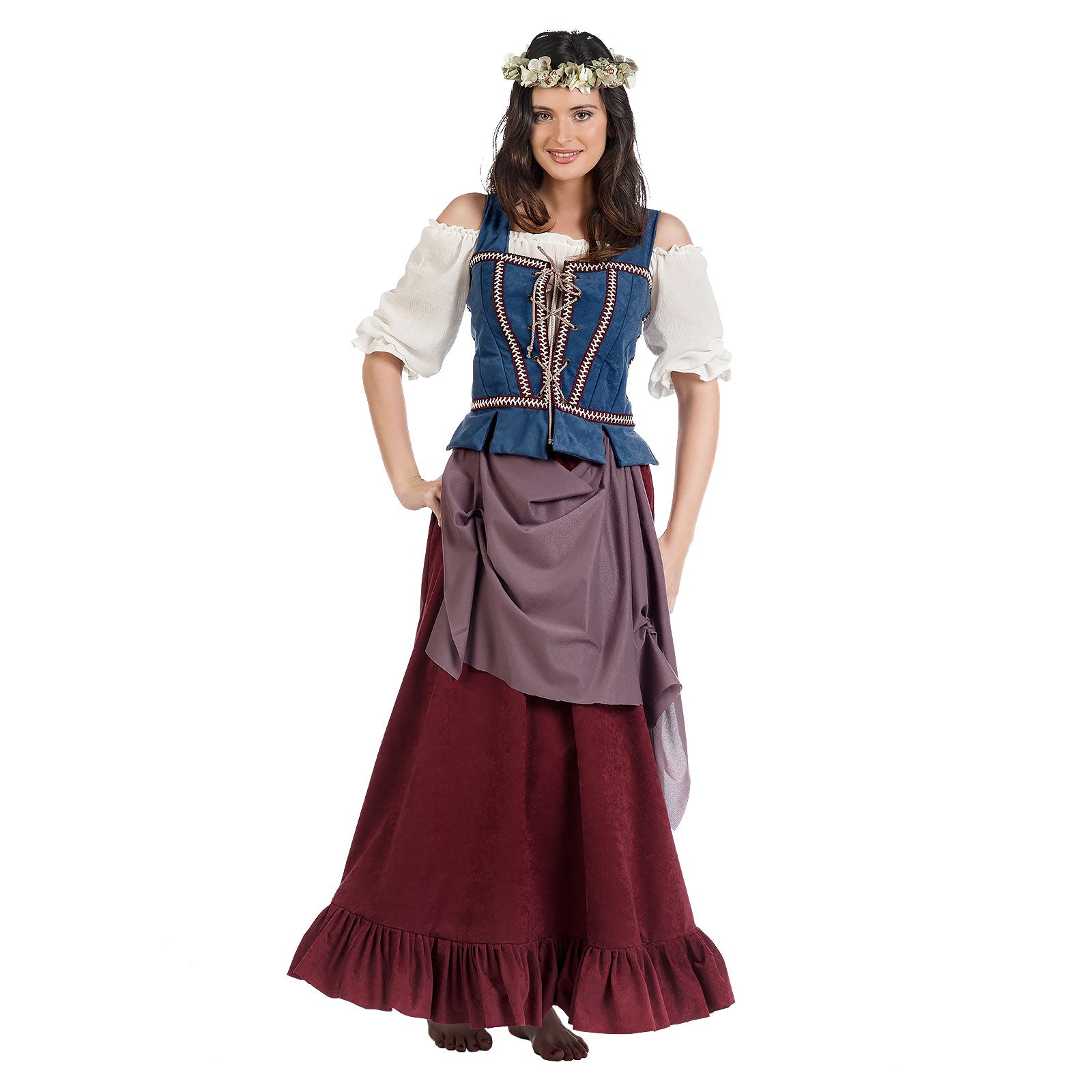 Image produit Costume de servante médiévale pour femmes